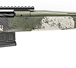 Springfield Model 2020 Waypoint 6.5MM Creedmoor, 22" Fluted Stainless Barrel, SA Radial Brake, Green, Mil-Spec Green Cerakote, Evergreen Camo Adj Carbon Fiber Stock M-LOK, TriggerTech Adj Trigger, AICS 5rd Mag
