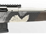 Springfield Model 2020 Waypoint 6.5MM Creedmoor, 22" Fluted Stainless Barrel, SA Radial Brake, Tan, Desert Verde Cerakote, Ridgeline Camo Adj Carbon Fiber Stock M-LOK, TriggerTech Adj Trigger, AICS 5rd Mag