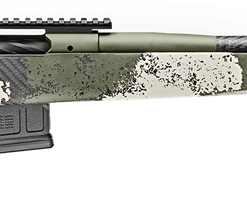 Springfield Model 2020 Waypoint 6.5MM Creedmoor, 22" Carbon Fiber Barrel, SA Radial Brake, Green, Mil-Spec Green Cerakote, Evergreen Camo Adj Carbon Fiber Stock M-LOK, TriggerTech Adj Trigger, AICS 5rd Mag
