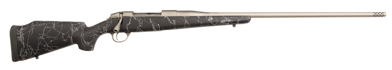 Fierce Firearms Fury 300 Win Mag 24" 3+1 Stainless Steel Black Gray Webbing Fixed Stock Fierce Firearms Fury 300 Win Mag 24" 3+1 Stainless Steel Black Gray Webbing Fixed Stock