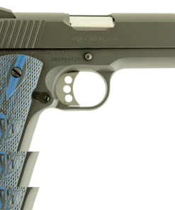 Colt Competition Govt 1911, 38 Super, 5" Barrel G10 Blue Grip NovakSights 9rd Mag