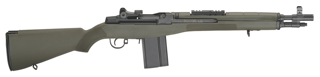 Springfield M1A SOCOM 16 .308, Green Composite Stock 10rd Springfield M1A SOCOM 16 .308, Green Composite Stock 10rd