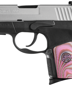 SIG P290 RS Enhanced Re-Strike .380ACP 2.9 Barrel Night Sights Two-Tone Finish Pink G-10 Grips 8rd Mag