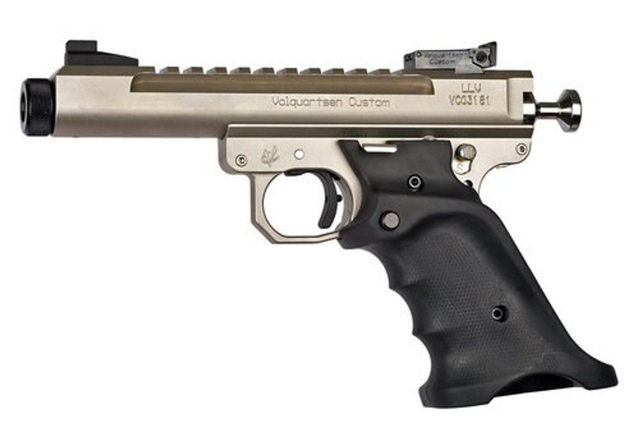 Volquartsen Scorpion .22 LR, 4.5" Barrel, MKIII Style, Volthane Grips, Silver Volquartsen Scorpion .22 LR, 4.5" Barrel, MKIII Style, Volthane Grips, Silver