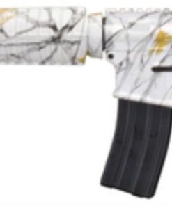 Windham Weaponry SRC - Camo 5.56 16" M4 Profile Chrome Lined Barrel, TruTimber Snowfall Hydrographic Camo 30rd Mag