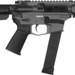 CMMG Banshee 300 MKG 45 ACP 5" Barrel, Sniper Gray, Black Magpul MOE Grip, 6 Position RipBrace, 26rd