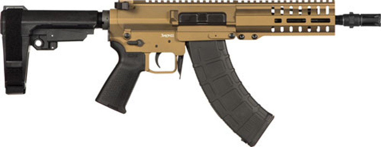 CMMG Banshee 300 Pistol MK47 7.62x39mm, 8" Barrel, Burnt Bronze, 30rd CMMG Banshee 300 Pistol MK47 7.62x39mm, 8" Barrel, Burnt Bronze, 30rd