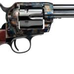 Cimarron Frontier 44-40 Winchester, 4 3/4" Barrel, Color Casehardened, Blued, Walnut, 6rd