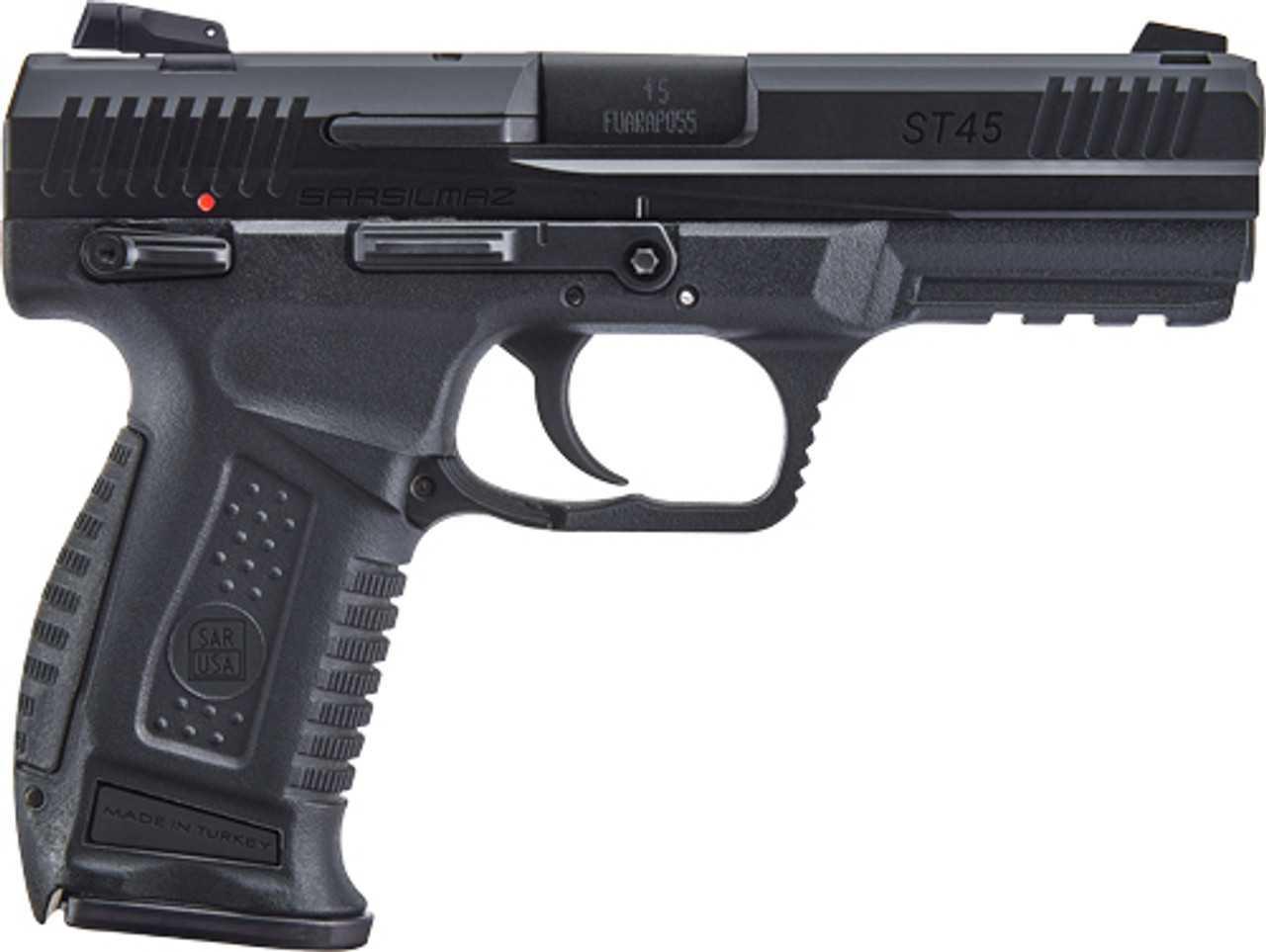 SAR USA ST45 45ACP, Threaded Barrel, Black, 12rd SAR USA ST45 45ACP, Threaded Barrel, Black, 12rd