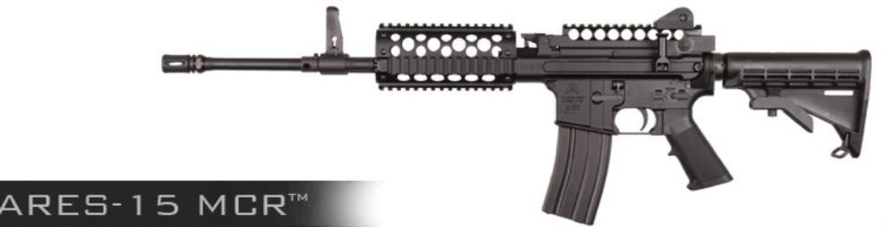 ARES DEFENSE ARES-15 MCR 16" Carbine, 5.56/223, W/Sights, 30 Round Mag ARES DEFENSE ARES-15 MCR 16" Carbine, 5.56/223, W/Sights, 30 Round Mag