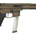 Black Rain Fallout CQB PCC 9mm, 16" Barrel, LUTH Stock, Bronze Battleworn, 30rd