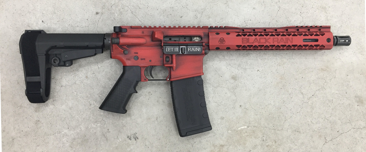 Black Rain Spec 15 Pistol, 5.56/223, 10.5" Barrel, SBA3 Pistol Brace, 30rd Black Rain Spec 15 Pistol, 5.56/223, 10.5" Barrel, SBA3 Pistol Brace, 30rd