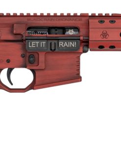 Black Rain Ordnance Fallout AR-15 Pistol, .223/5.56, 10.5" Barrel, SBA3 Brace, Red, 30rd