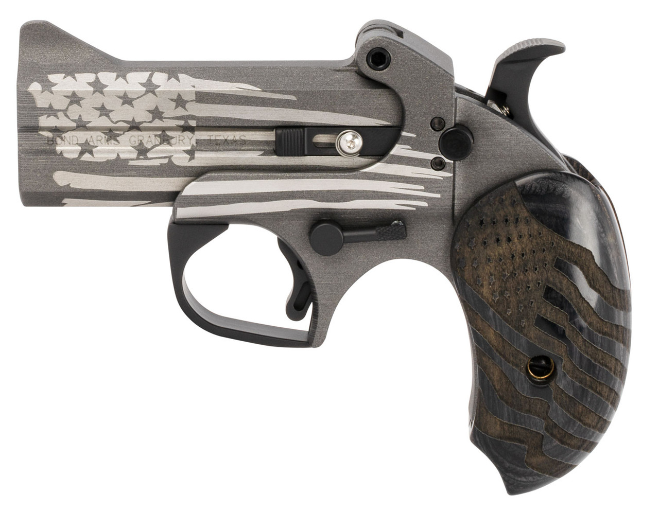 Bond Arms Old Glory 45 Colt/410 Ga, 3.50", American Flag Stainless Steel Cerakote, 2rd Bond Arms Old Glory 45 Colt/410 Ga, 3.50", American Flag Stainless Steel Cerakote, 2rd