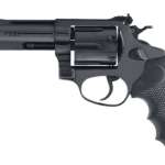 Rossi Revolver 357 RemMag 4" 6rd Black Rubber Grip Blued