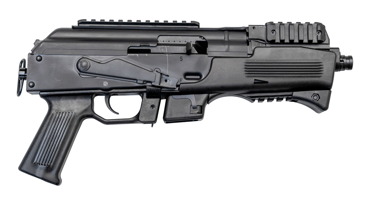 Charles Daly PAK-9 9mm, 6.3" Barrel, Beretta 92 Mags, No Brace, Black, 10rd Charles Daly PAK-9 9mm, 6.3" Barrel, Beretta 92 Mags, No Brace, Black, 10rd