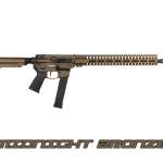 CMMG Resolute 300 MKG 45 ACP 16.1" Barrel, 6-Position Black Stock Bronze, 13rd