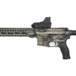 CMMG Resolute AR-15, .223/5.56, Battle Worn Titanium Finish, Meprolight RDS Optic
