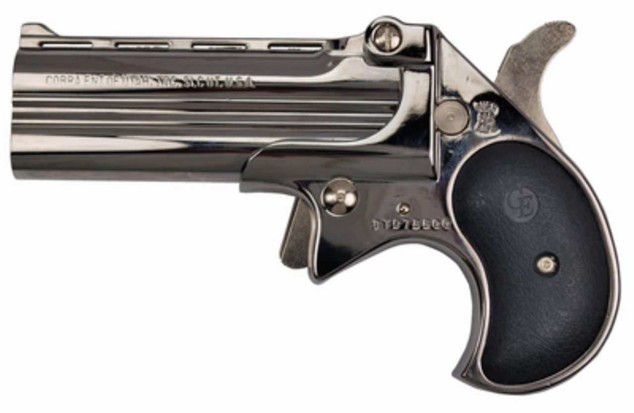 Cobra Long Bore .38 Special, 3.5", 2rd, Chrome Finish, Black Grips Cobra Long Bore .38 Special, 3.5", 2rd, Chrome Finish, Black Grips