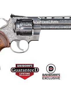 Colt Python Engraved Limited Edition 357 Mag/38 Spl 6" Barrel Stainless Steel, Armory Grade Cut Engraved Special Edition