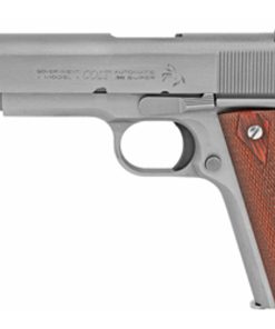 Colt 1911 Government .38 Super, 5" Barrel, Steel Frame, Stainless, 9rd Mag