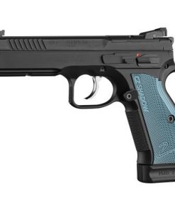 CZ 75 Shadow 2 9mm, 5.4", Optic Ready, Blue Grips, 19rd