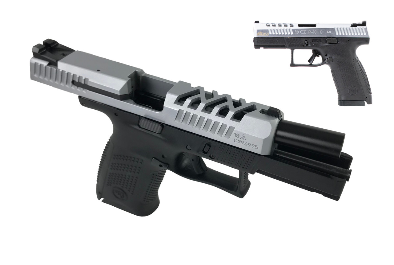 CZ P-10 C 9mm, Exclusive Cajun Gunworks Package, Custom Slide Cuts, 15rd CZ P-10 C 9mm, Exclusive Cajun Gunworks Package, Custom Slide Cuts, 15rd