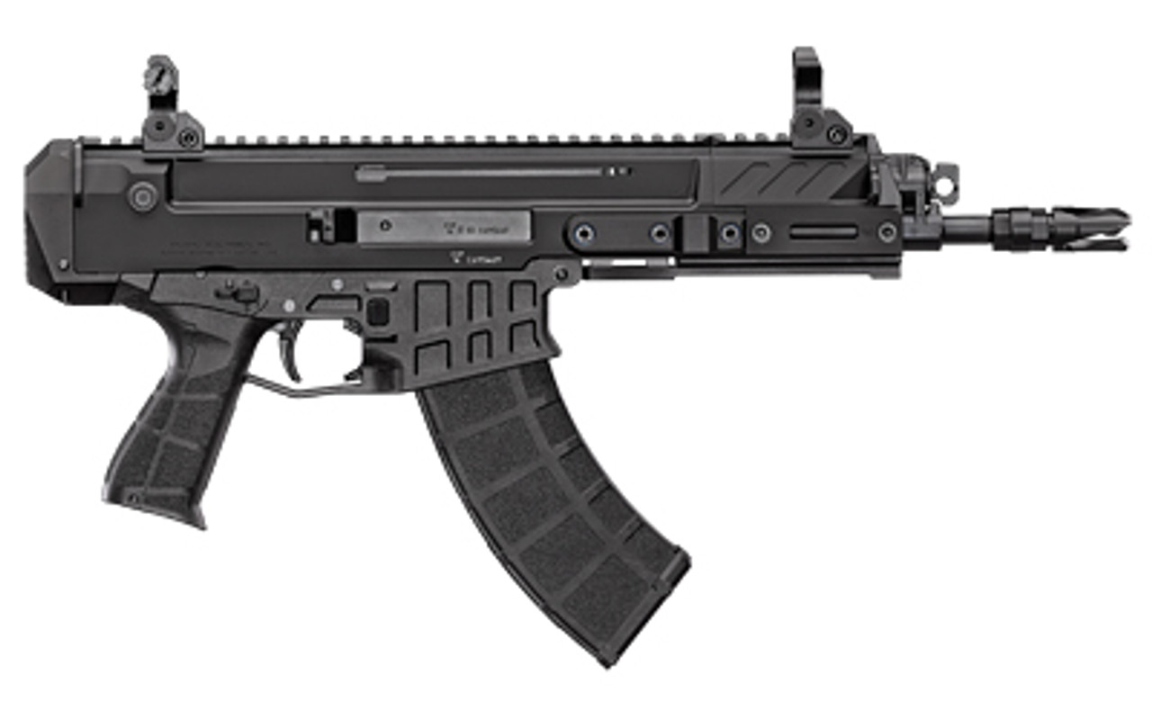 CZ Bren 2 MS Pistol 7.62x39mm, 9.05" Barrel, Folding Sights, Black, 30rd CZ Bren 2 MS Pistol 7.62x39mm, 9.05" Barrel, Folding Sights, Black, 30rd