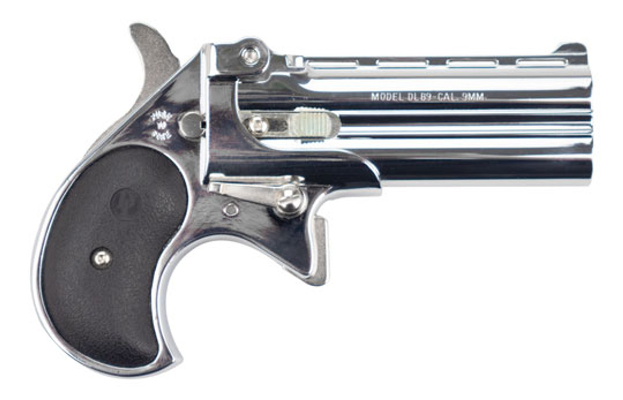 Davis Industries DLB9, 9mm Derringer, Chrome Finish, Used Davis Industries DLB9, 9mm Derringer, Chrome Finish, Used