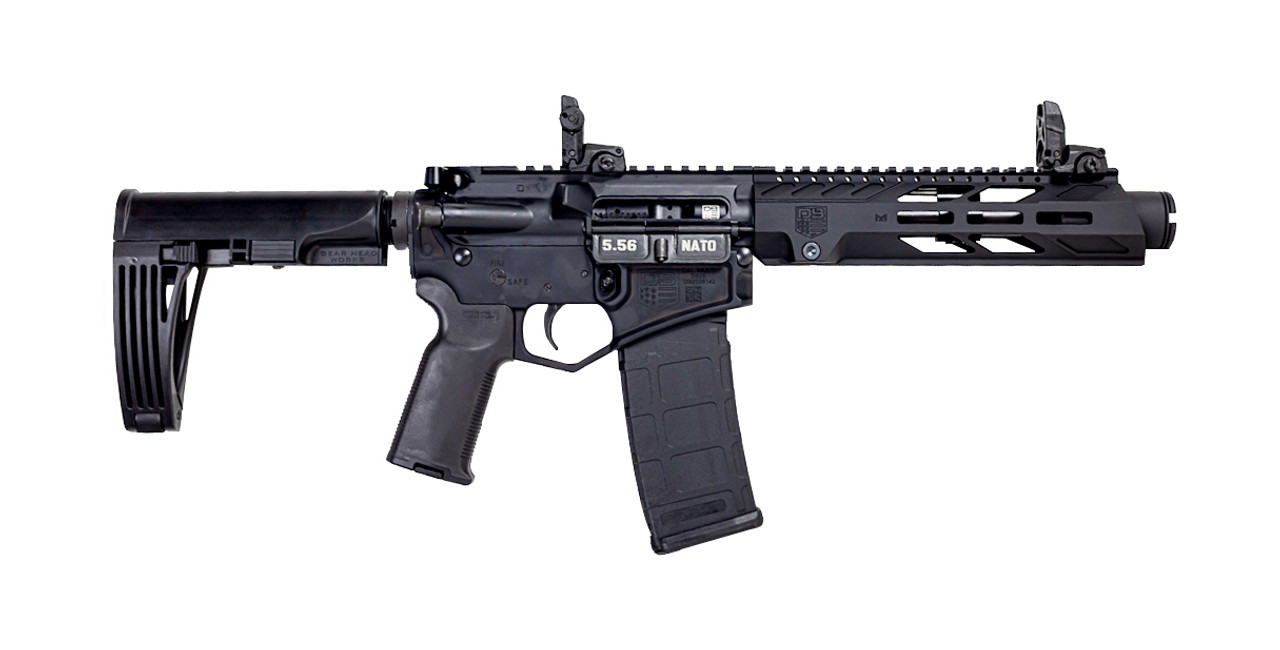 Diamondback DB15 Tactical Pistol 5.56/.223, 7" Barrel, Pro Sights, Black, 30rd Diamondback DB15 Tactical Pistol 5.56/.223, 7" Barrel, Pro Sights, Black, 30rd