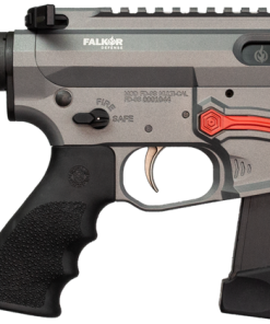 Falkor FG-9 AR-15 Pistol, 9mm, Grey, SBA3 Brace, Glock 17 Type Magazine