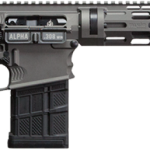 Falkor Alpha AR-10/15 Type Rifle, 308 Win, Black, 18" DRACOS Composite Barrel
