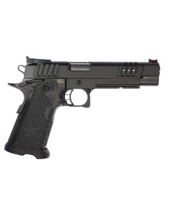STI Staccato XL .40 S&W, 5.4" Bull Barrel, Fiber/Adj. Sights, Black DLC, 15/18rd