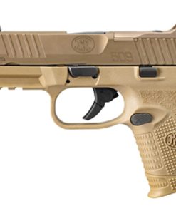 FN FN509 Compact Tactical 9mm, 4.3" Threaded Barrel, Flat Dark Earth, Suppressor-Height Night Sights, Optics Ready, 3x10rd Mags