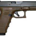 Glock 22, Gen4, 40SW, w/15 Round Mags, FLAT DARK EARTH FRAME