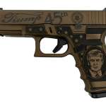 Glock 19 Gen4 Trump MAGA Limited Ed., 9mm, 4.6" Zaffiri TiN TB, Burnt Bronze, 3x 15rd