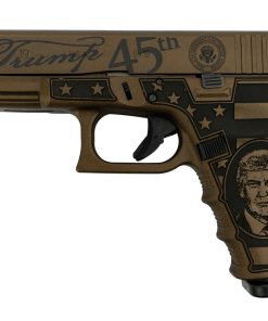 Glock 19 Gen4 Trump MAGA Limited Ed., 9mm, 4.6" Zaffiri TiN TB, Burnt Bronze, 3x 15rd