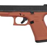 Glock 44 .22 LR, 4" GMB, Adjustable Sights, Copper Suede, 10rd