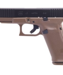 Glock 45 Gen5 MOS AUS 9mm, 4" Threaded Barrel, FDE, 17rd