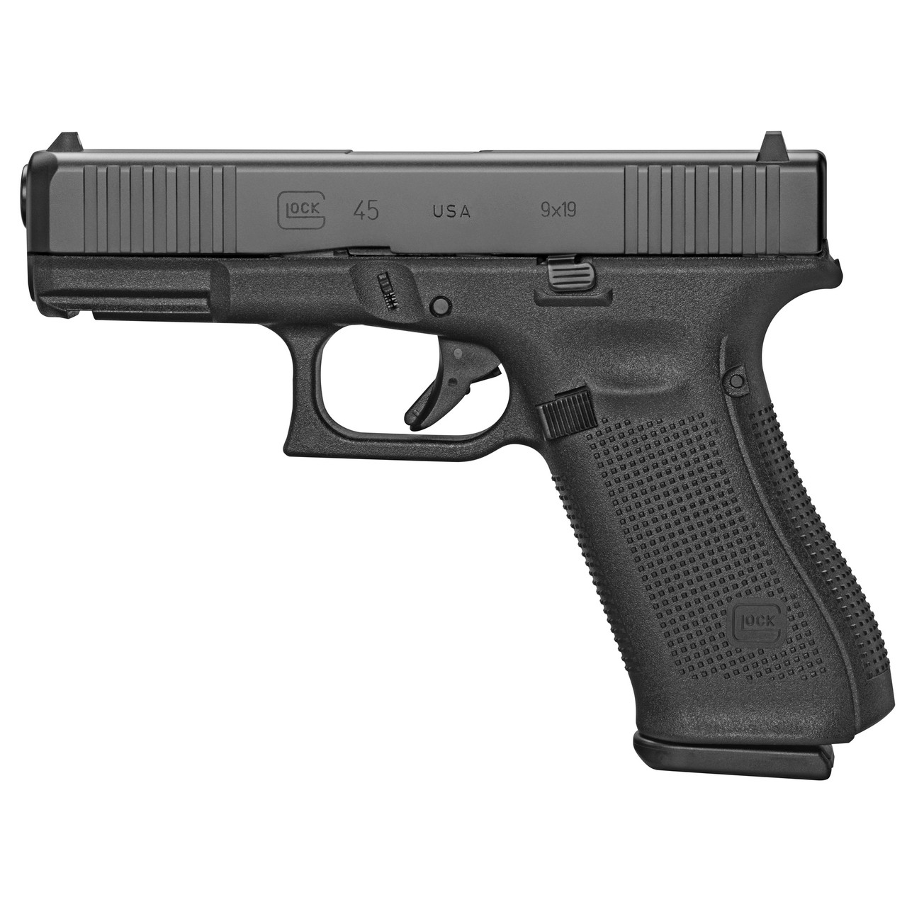 Glock G45 Gen5 9mm, 4.02" Barrel, 17rd, Front Serrations, USA Made Glock G45 Gen5 9mm, 4.02" Barrel, 17rd, Front Serrations, USA Made