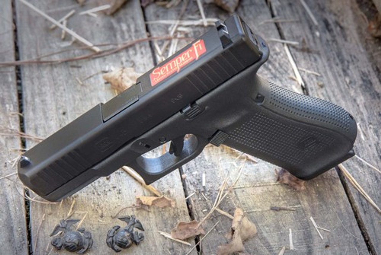 Glock G45 Semper Fi 9mm 4" Barrel, 1 of 1000 Limited Edition 17rd Mag Glock G45 Semper Fi 9mm 4" Barrel, 1 of 1000 Limited Edition 17rd Mag