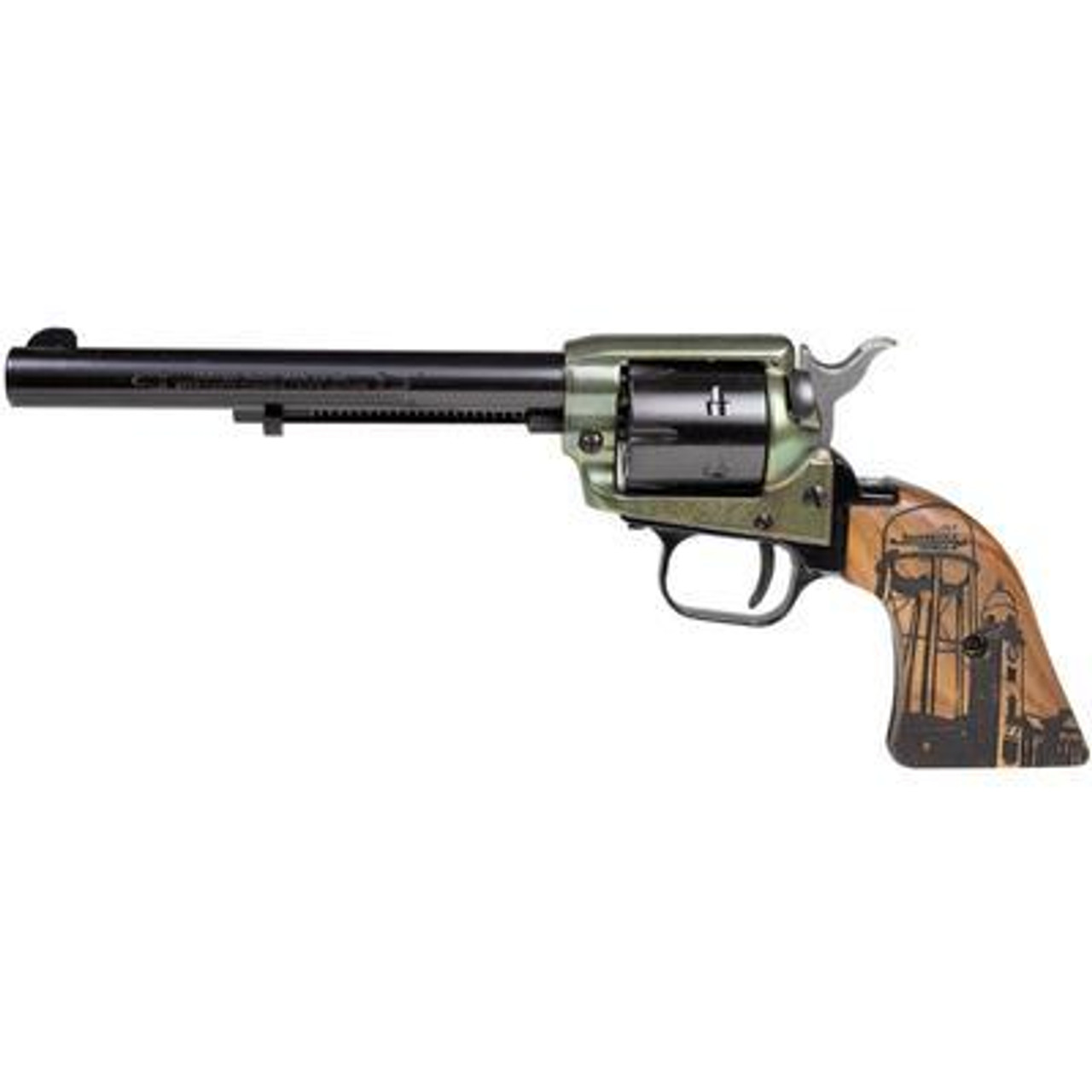Heritage Rough Rider .22LR/22 Mag, 6.5" Barrel, Case Hardened, Bainbridge, 6rd Heritage Rough Rider .22LR/22 Mag, 6.5" Barrel, Case Hardened, Bainbridge, 6rd