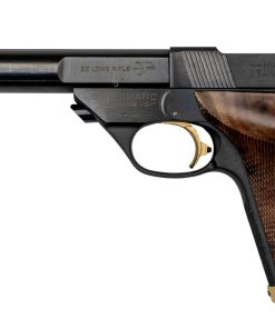 High Standard Supermatic Trophy Used .22 LR, 5.5" Barrel, Military Grip, Black, Original Box, 10rd