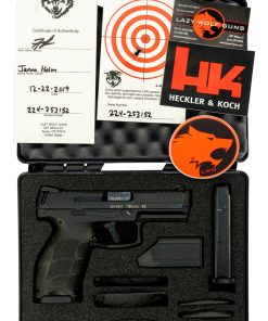 HK VP9 9mm LWG Custom, Black, 15rd