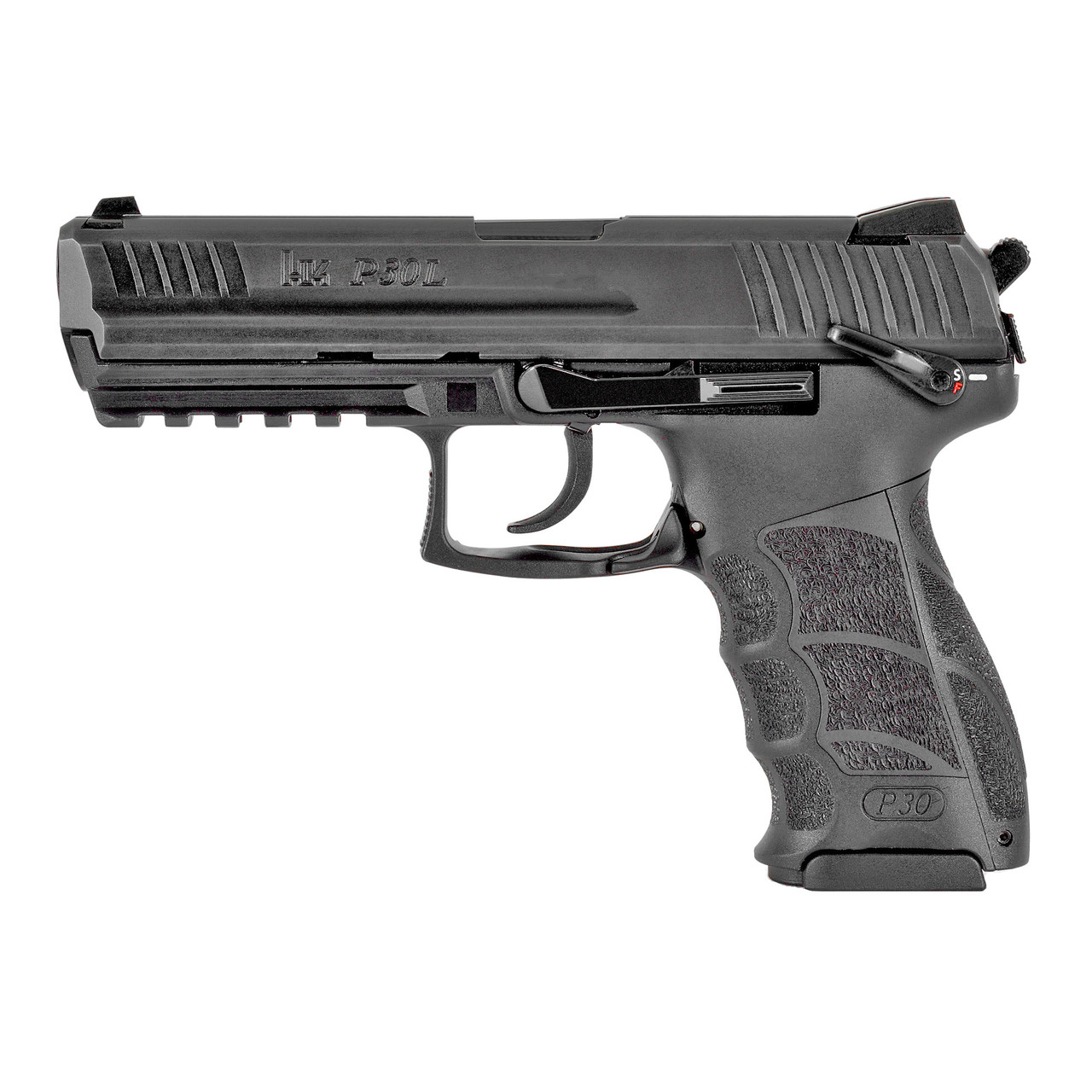 HK P30LS V3 .40 Smith & Wesson, 4.45" Barrel, Thumb Safety, Decocker, Black, 13rd HK P30LS V3 .40 Smith & Wesson, 4.45" Barrel, Thumb Safety, Decocker, Black, 13rd