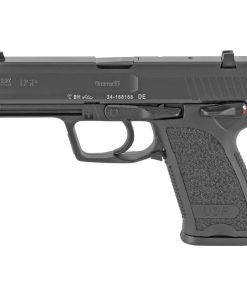 HK USP V1 SA/DA 9mm, 4.25" Barrel, Safety/Decocker, Fixed Sights, Black, 10rd