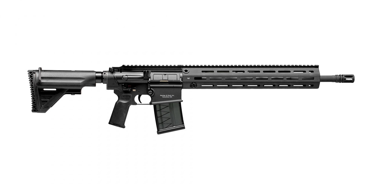 HK MR762 A1 7.62 NATO, 16.5" Med Contour Barrel, Adj. Stock, Black, 20rd HK MR762 A1 7.62 NATO, 16.5" Med Contour Barrel, Adj. Stock, Black, 20rd