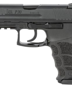 HK P30 V1 Light LEM 9mm, 3.85" Barrel, Fixed Sights, NTS, Black, 17rd