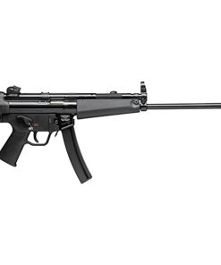 HK SP5L 9mm, 16.5" Threaded Navy Barrel, Rotary Rear Sight, Bungie Sling, Black, 30rd