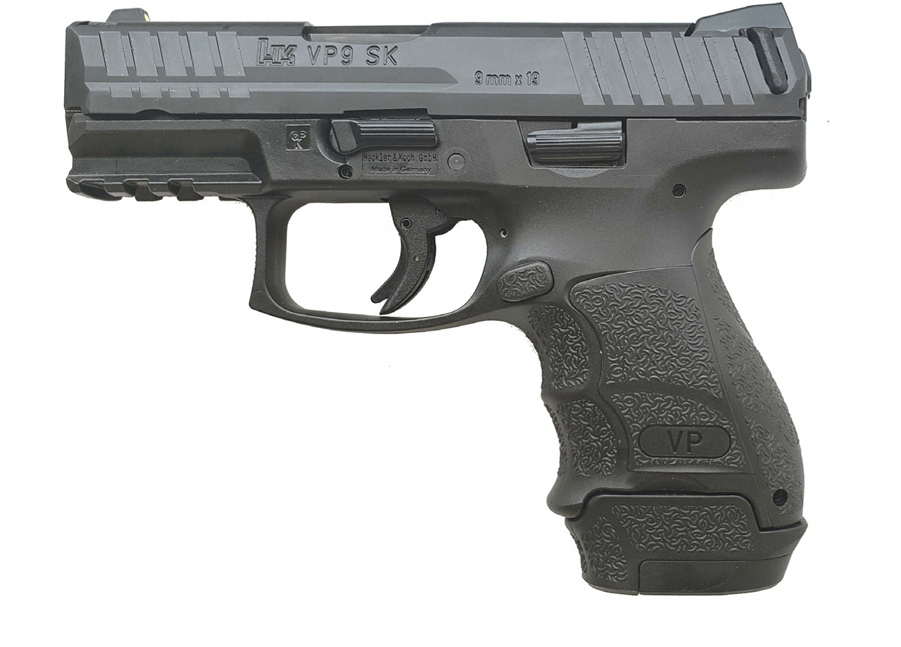 HK VP9SK-B 9mm, 3.39" Barrel, Push Button Safety, 1x 13rd and 1x 10rd Mags HK VP9SK-B 9mm, 3.39" Barrel, Push Button Safety, 1x 13rd and 1x 10rd Mags